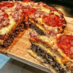 Grandma's Feast Pizza Burger Pie Recipe