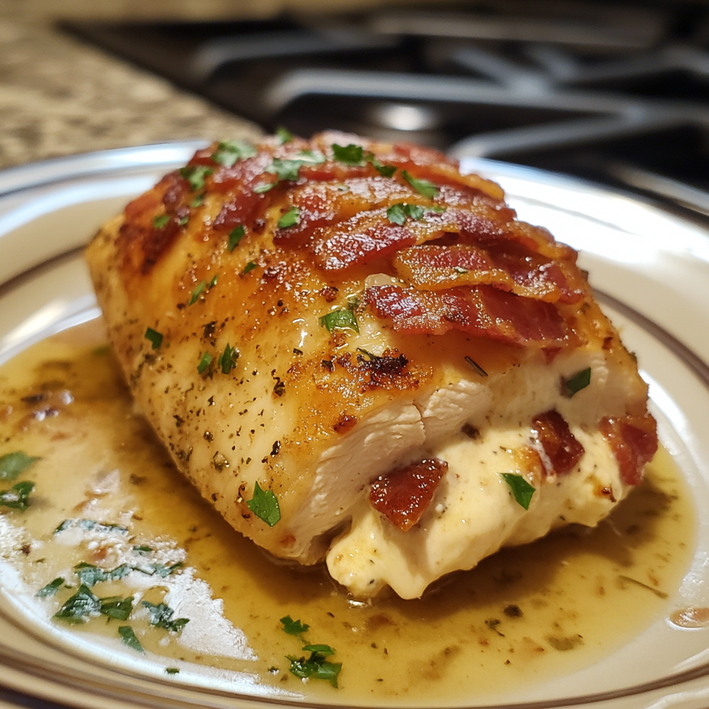 Bacon and Cream Cheese Stuffed Chicken Breast-spxwevolution.top