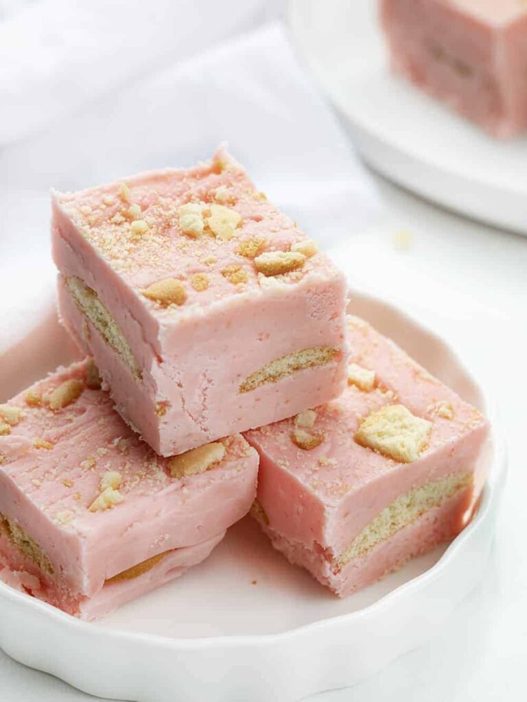 Strawberry Shortcake Fudge recipe