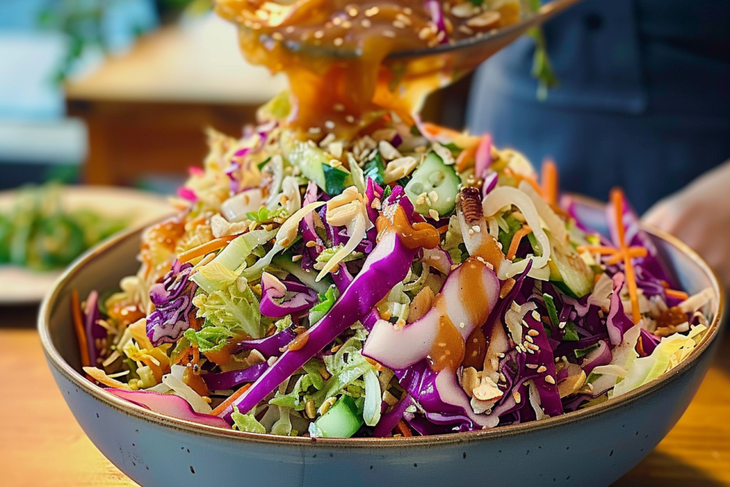 Crunchy Cabbage Salad with Sweet and Tangy Dressing-spxwevolution.top