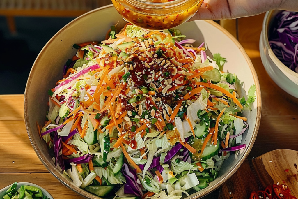 Crunchy Cabbage Salad with Sweet and Tangy Dressing-spxwevolution.top