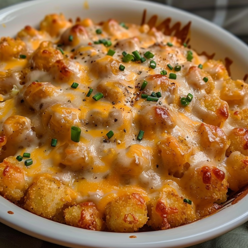 Cheesy Tater Tot Casserole-spxwevolution.top
