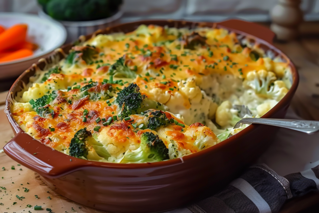 Wholesome Broccoli and Cauliflower Bake-spxwevolution.top