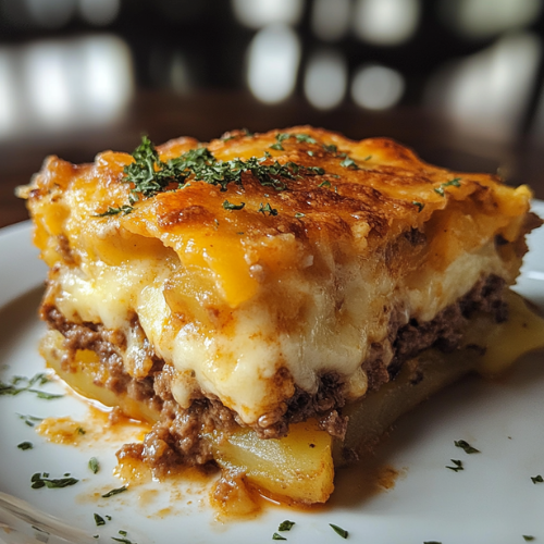 Hamburger Potato Cheese Casserole-spxwevolution.top
