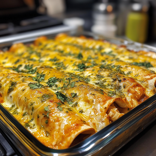 Creamy Chicken & Cheese Enchiladas -spxwevolution.top