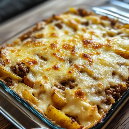 Hamburger Potato Cheese Casserole-spxwevolution.top