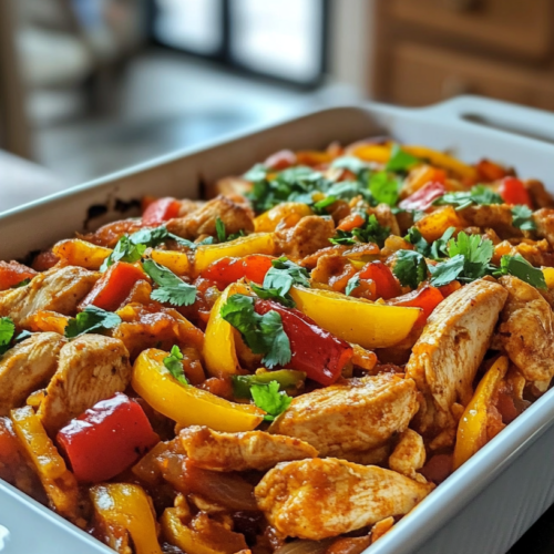 Fajita Chicken Casserole-spxwevolution.top