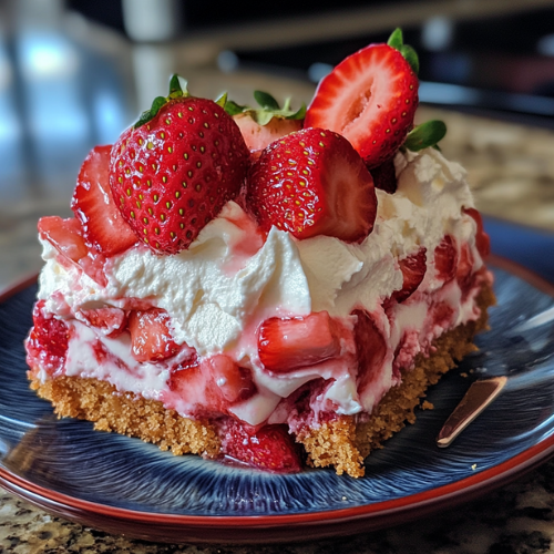 Strawberry Earthquake Cake-spxwevolution.top