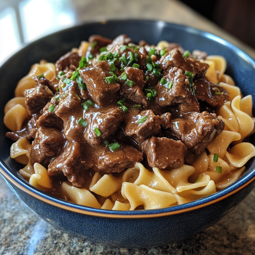 Crockpot beef tips & noodles!-spxwevolution.top