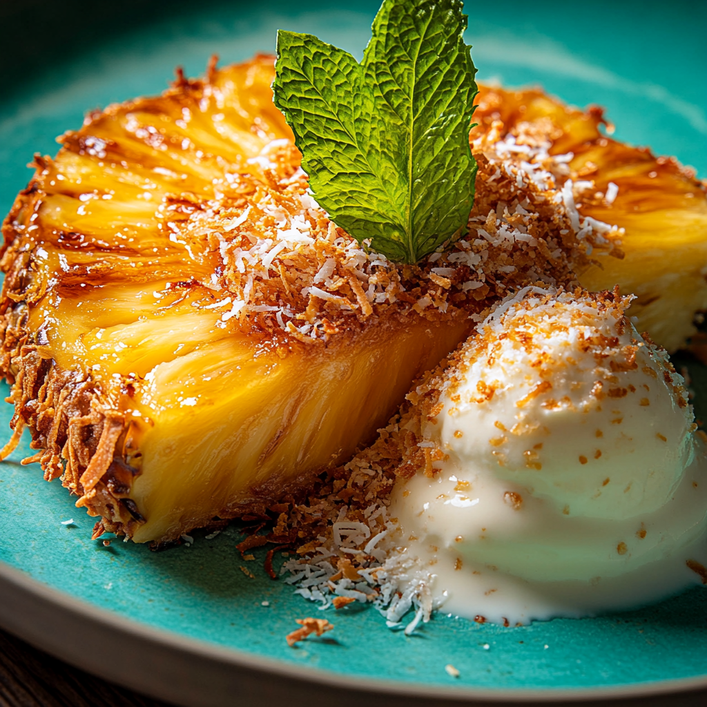  Fried Pineapple with Coconut Crust -spxwevolution.top
