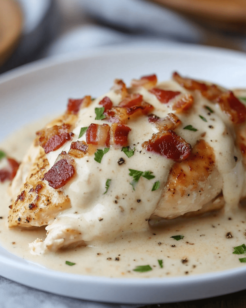 Creamy Bacon Chicken-spxwevolution.top