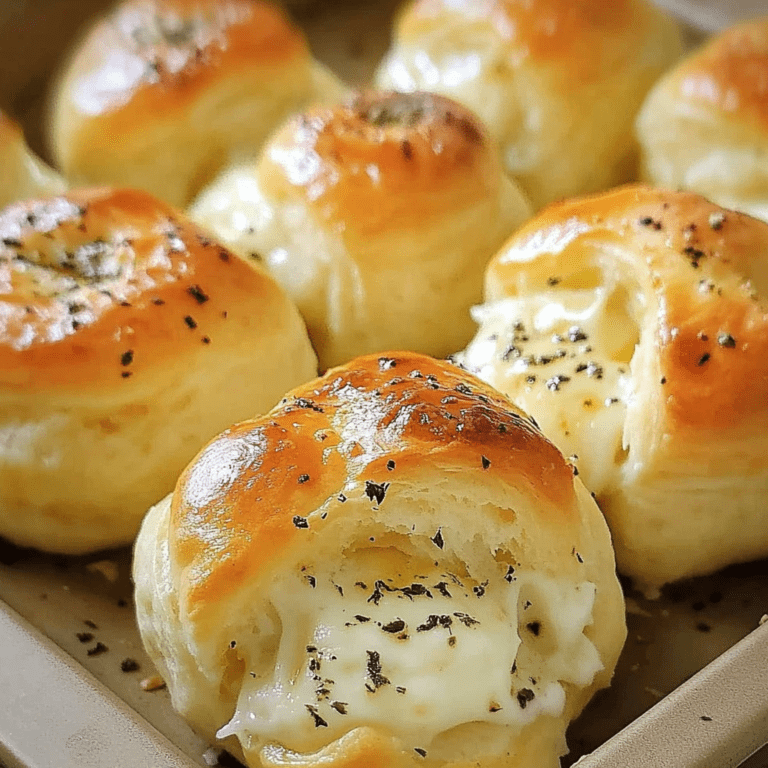 Garlic Butter Cheese Bombs