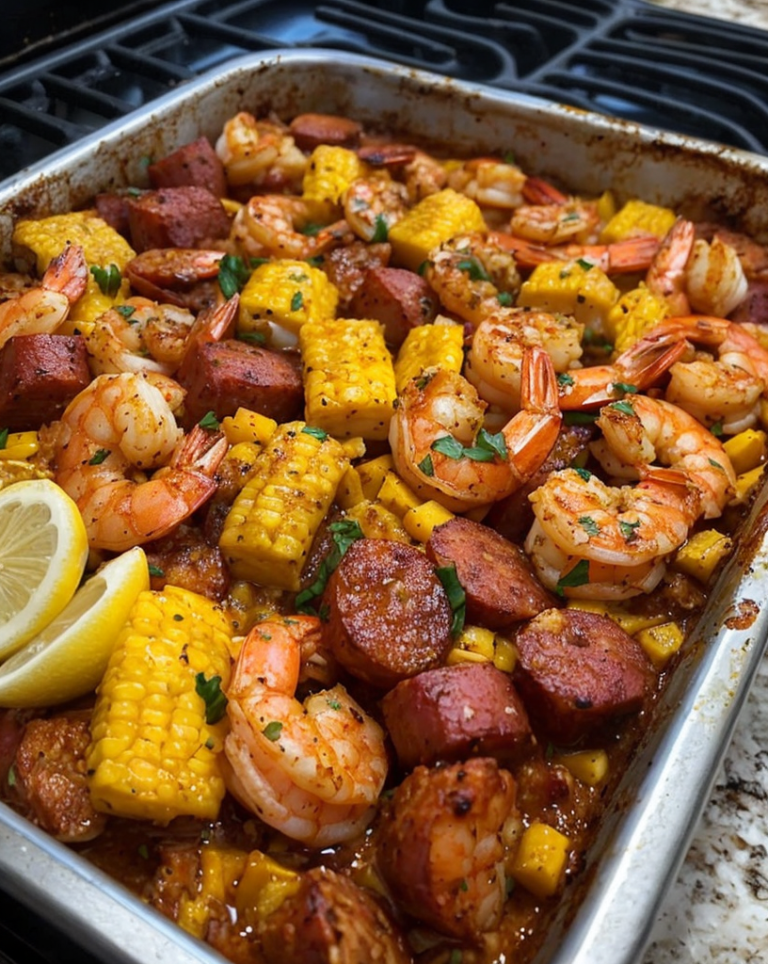 Spice Up Dinner Tonight with a Delicious Cajun Shrimp Bake