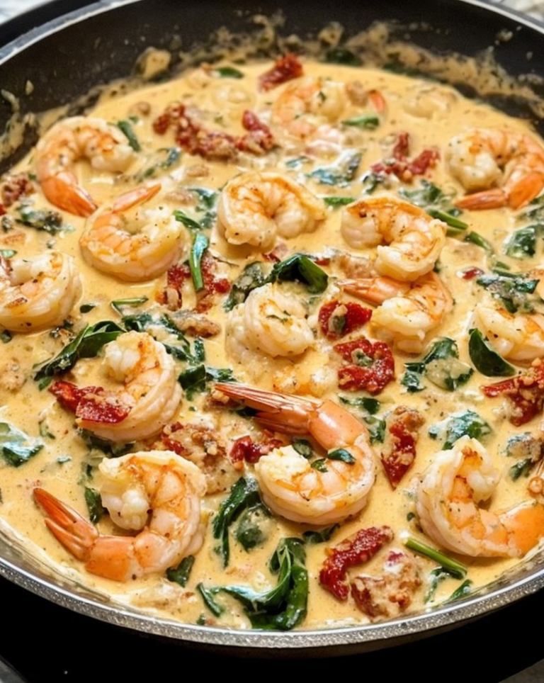 Deliciously Easy Creamy Tuscan Shrimp: Perfect for Weeknight Dinners