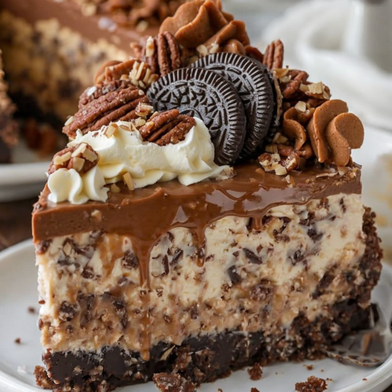 Irresistible No-Bake German Chocolate Cheesecake: A Decadent Delight