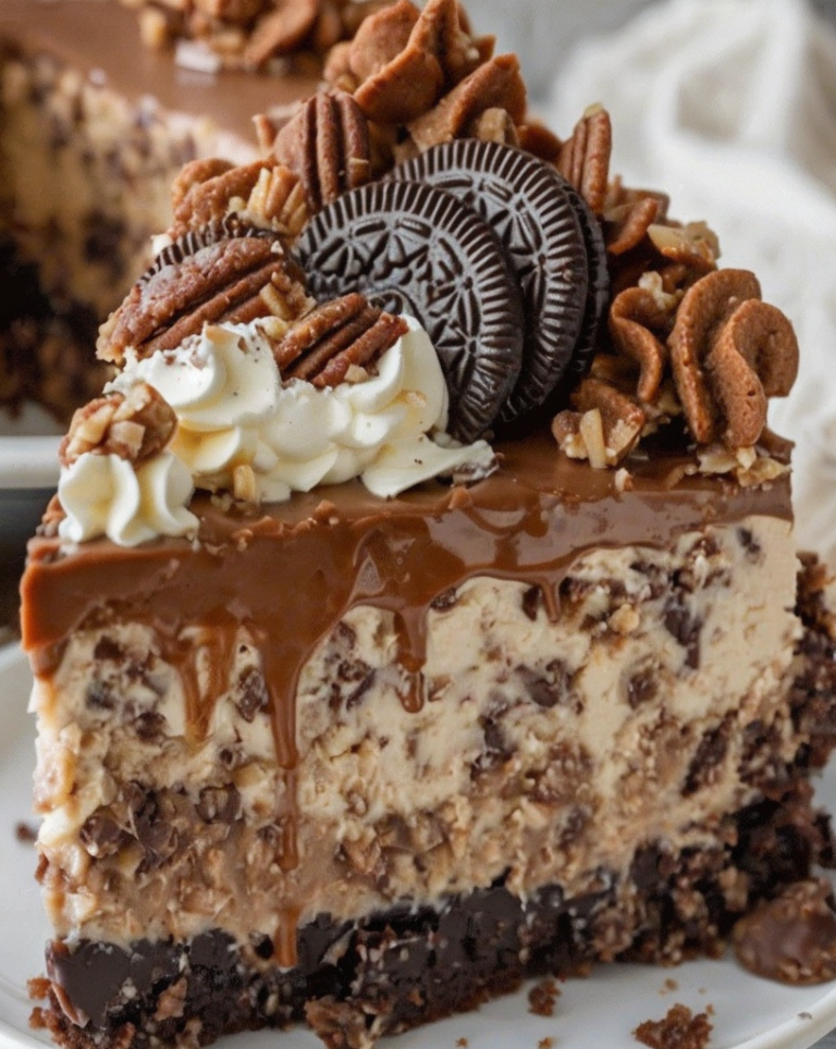 Irresistible No-Bake German Chocolate Cheesecake Recipe for Dessert Lovers
