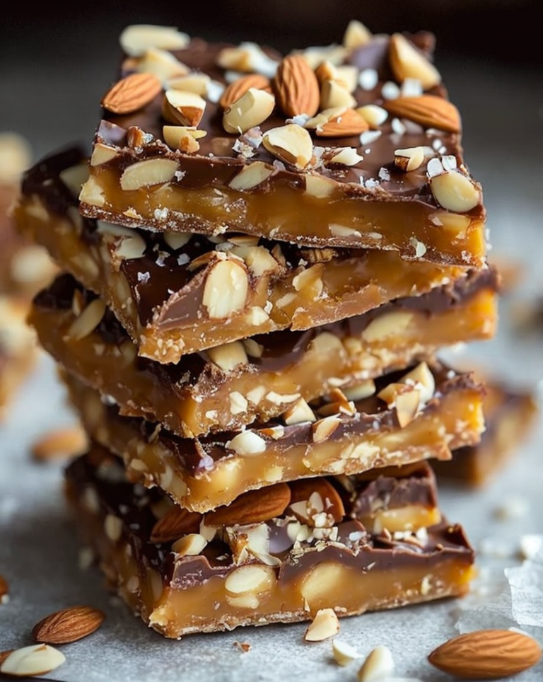 Delicious Almond Toffee Bites: Festive Holiday Treat Recipe