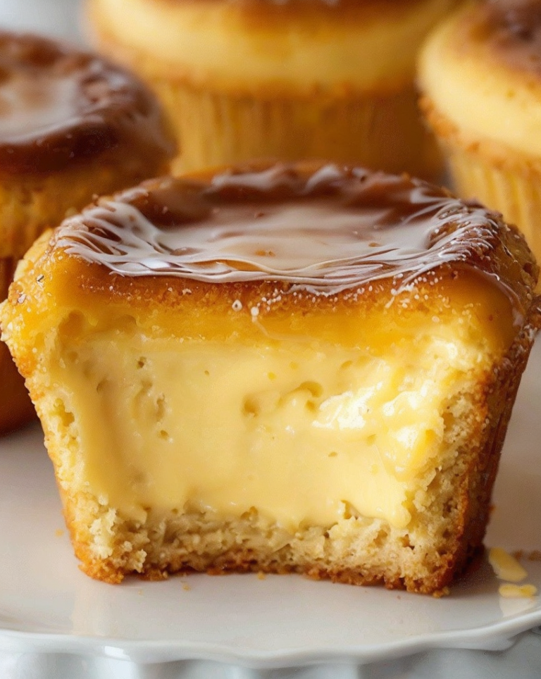 Irresistible Caramel Flan Muffins: A Creamy Dessert Delight