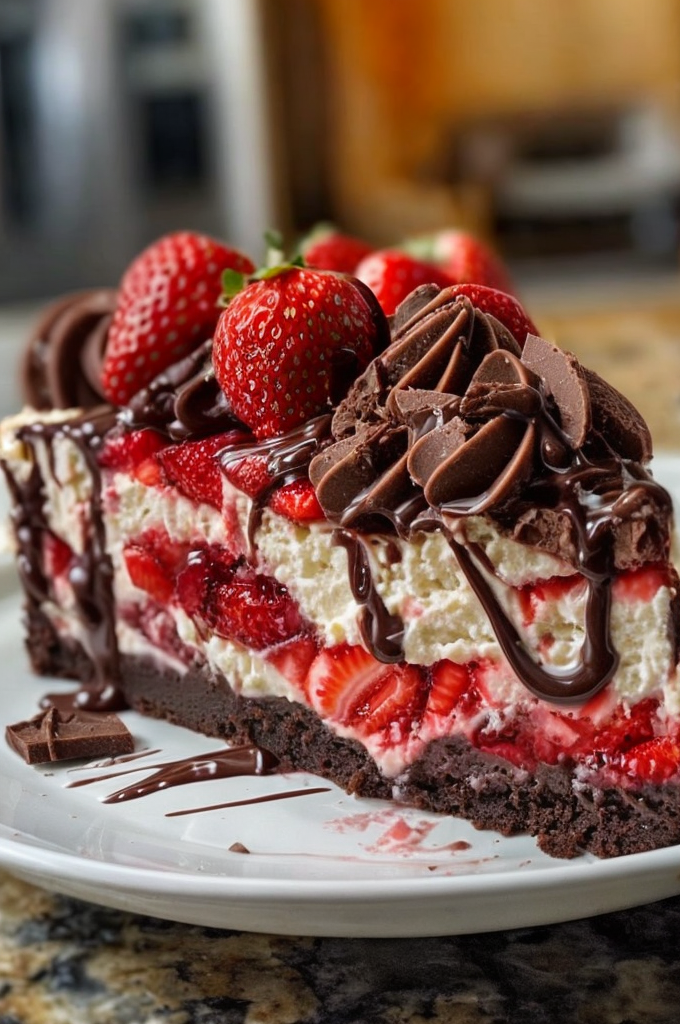 Irresistible Chocolate Strawberry Swirl Cheesecake Recipe for Dessert Lovers