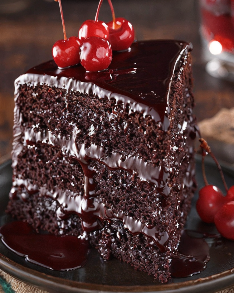 Indulge Your Senses with This Decadent Chocolate Cherry Cake Recipe