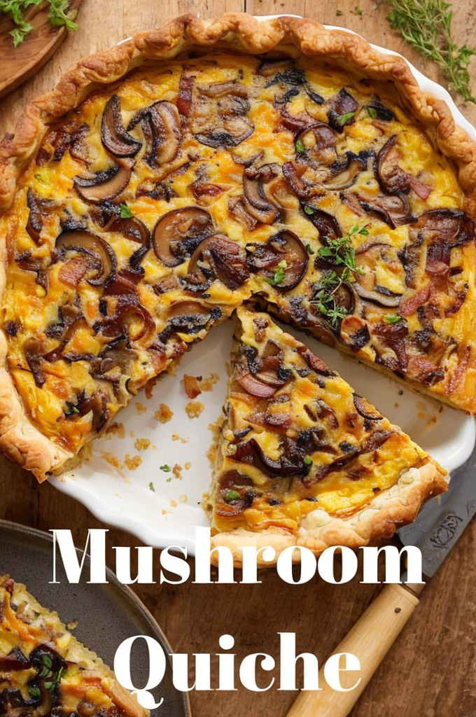 Easy Bacon, Onion & Mushroom Quiche – Ready in 30 Minutes