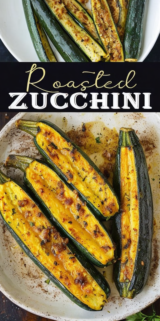 Easy Healthy Oven-Roasted Zucchini Slices – Ready in 30 Minutes