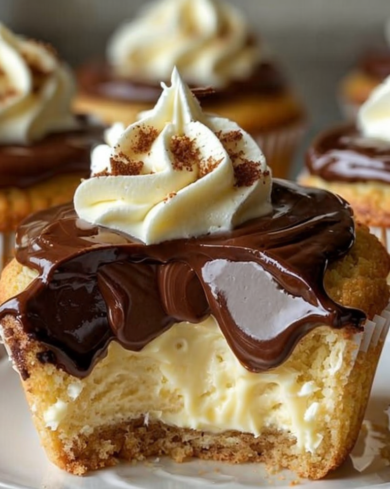 Ultimate Boston Cream Pie Cupcakes – Easy One-Bowl Recipe