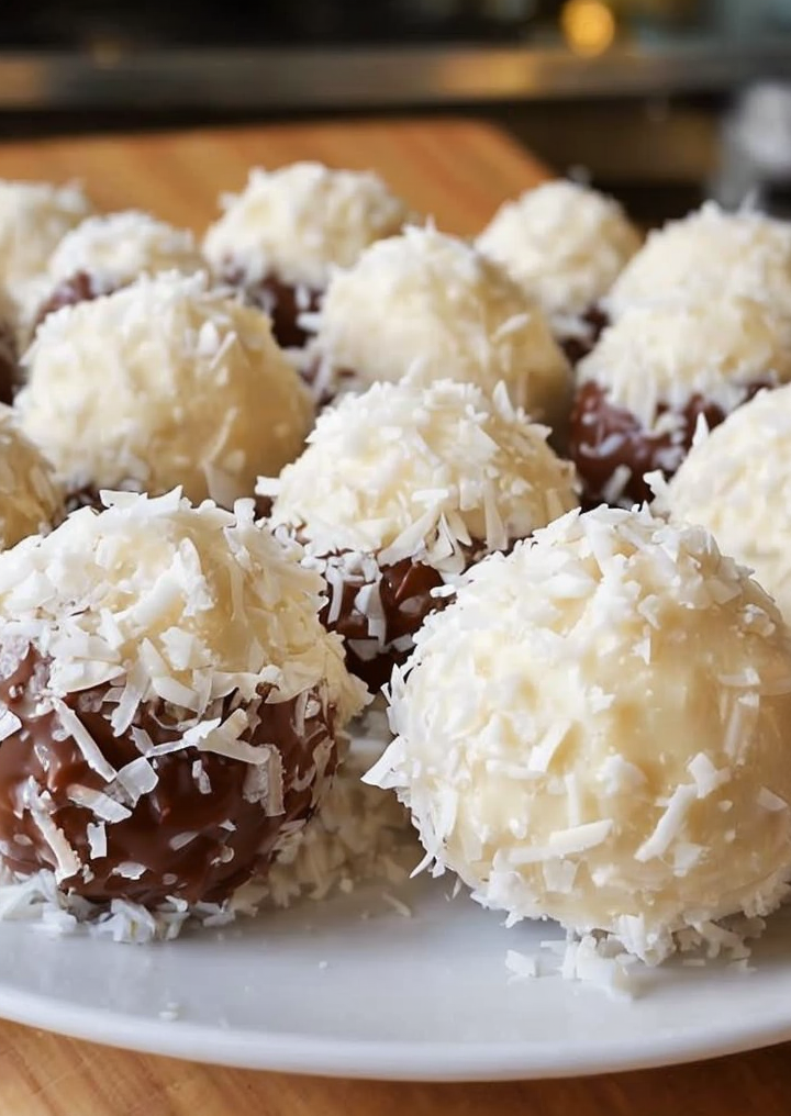 Irresistible No-Bake Coconut Cream Balls: Easy Dessert Recipe Delight