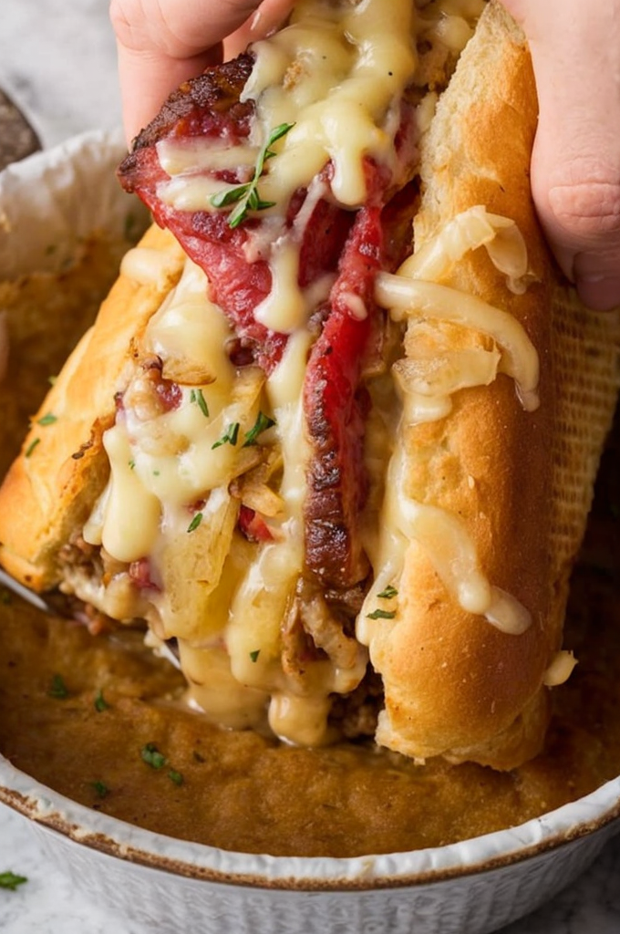 Ultimate French Onion Dip Sandwiches – Family Favorite