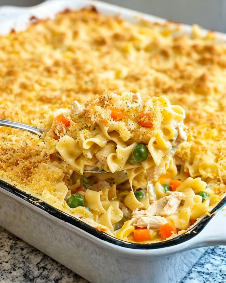 Easy Chicken Noodle Casserole – Ready in 30 Minutes