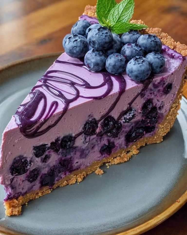 Irresistible No Bake Blueberry Dream Cheesecake – Ultimate Family Favorite