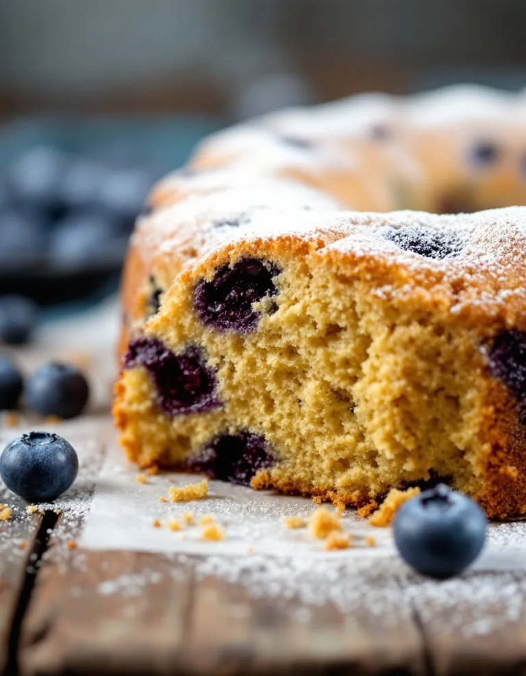 Best Blueberry Pound Cake – Moist, Buttery, and Delicious