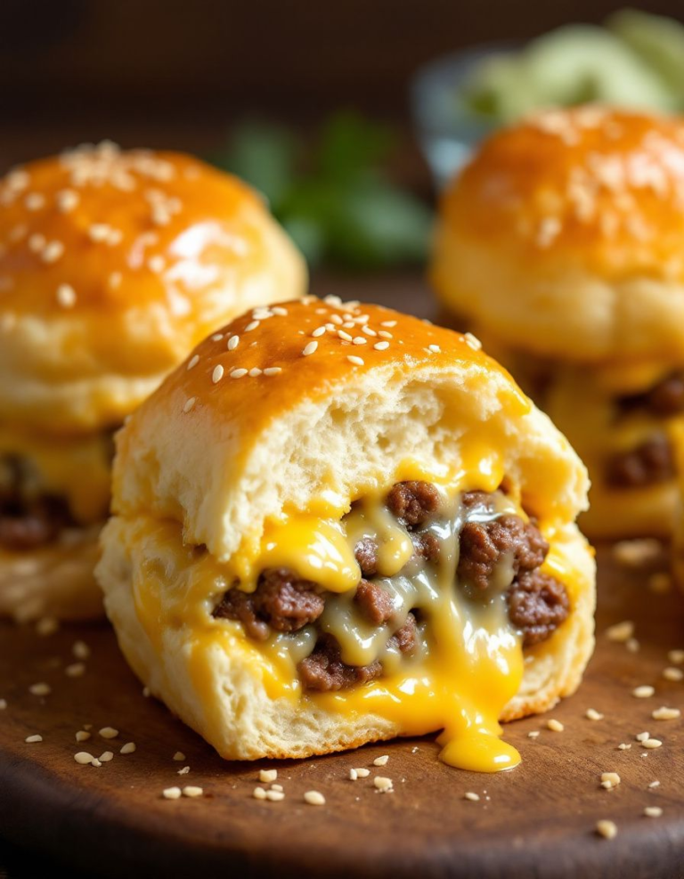 Ultimate Garlic Parmesan Cheeseburger Bombs for Homemade Bliss