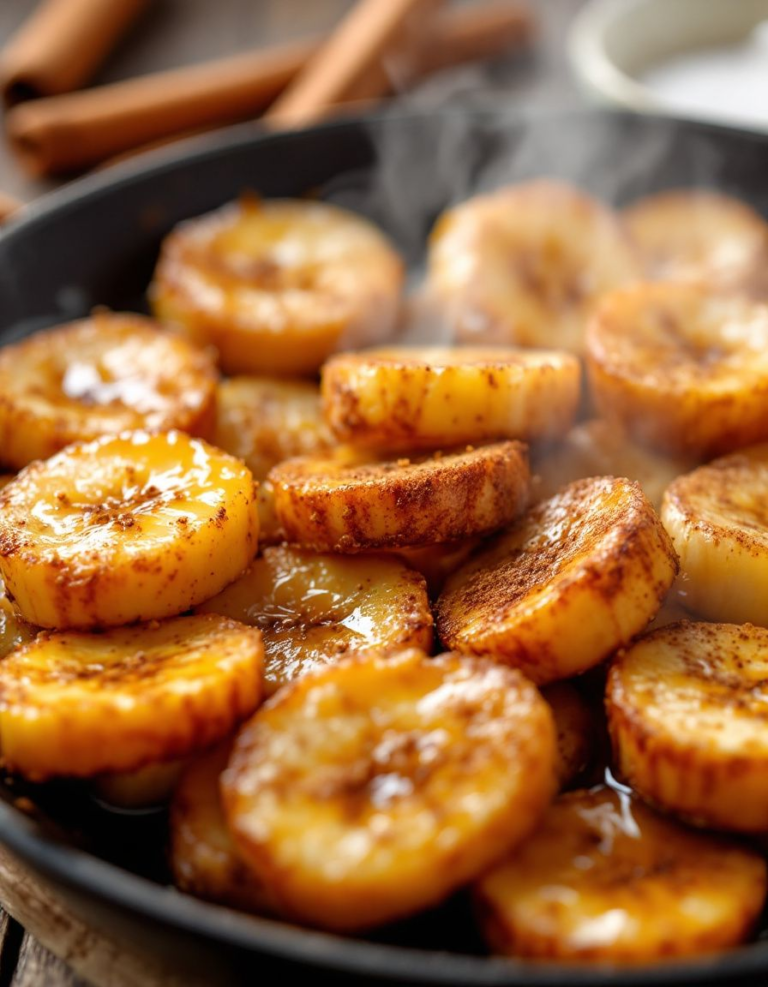 Easy Pan-Fried Cinnamon Bananas – Perfect for Breakfast