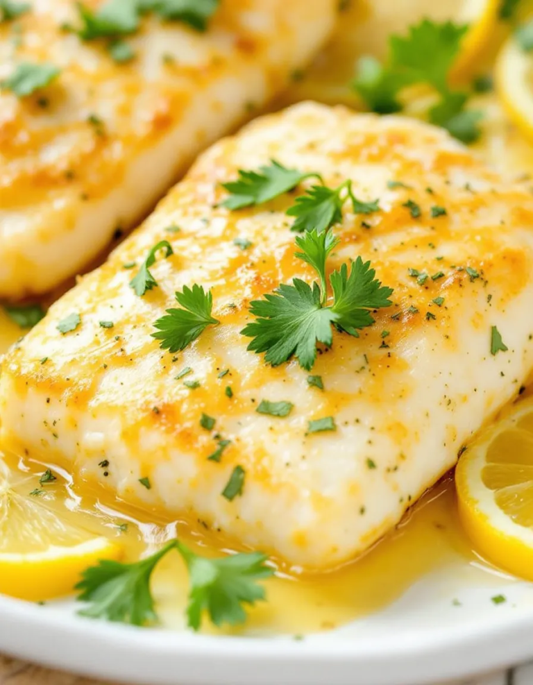 Quick Lemon Garlic Herb Baked Cod in 20 Minutes