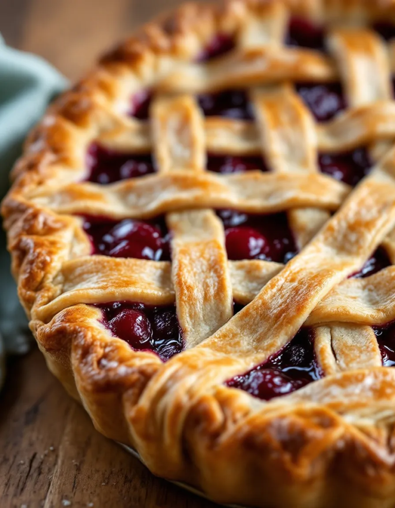 Best Homemade Cherry Pie with Perfect Flaky Crust