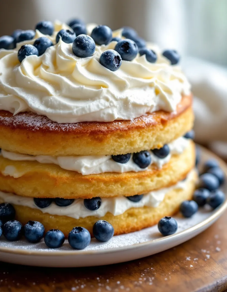 Best Blueberry Shortcake Cake – Easy Homemade Recipe