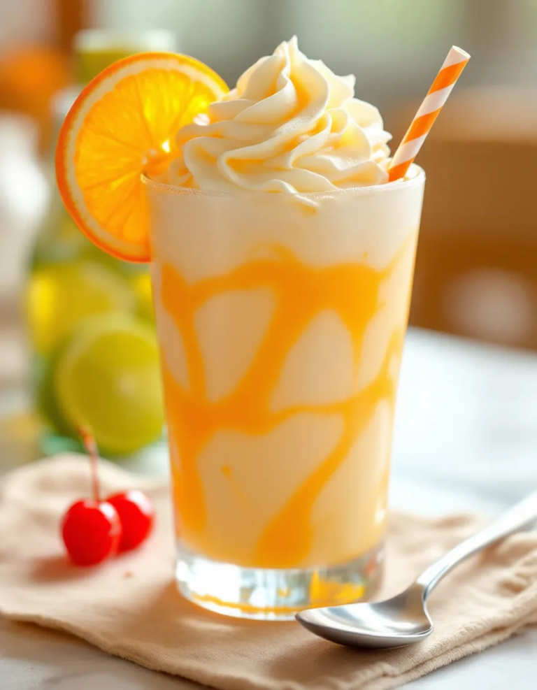 Best Boozy Orange Creamsicle Float Recipe