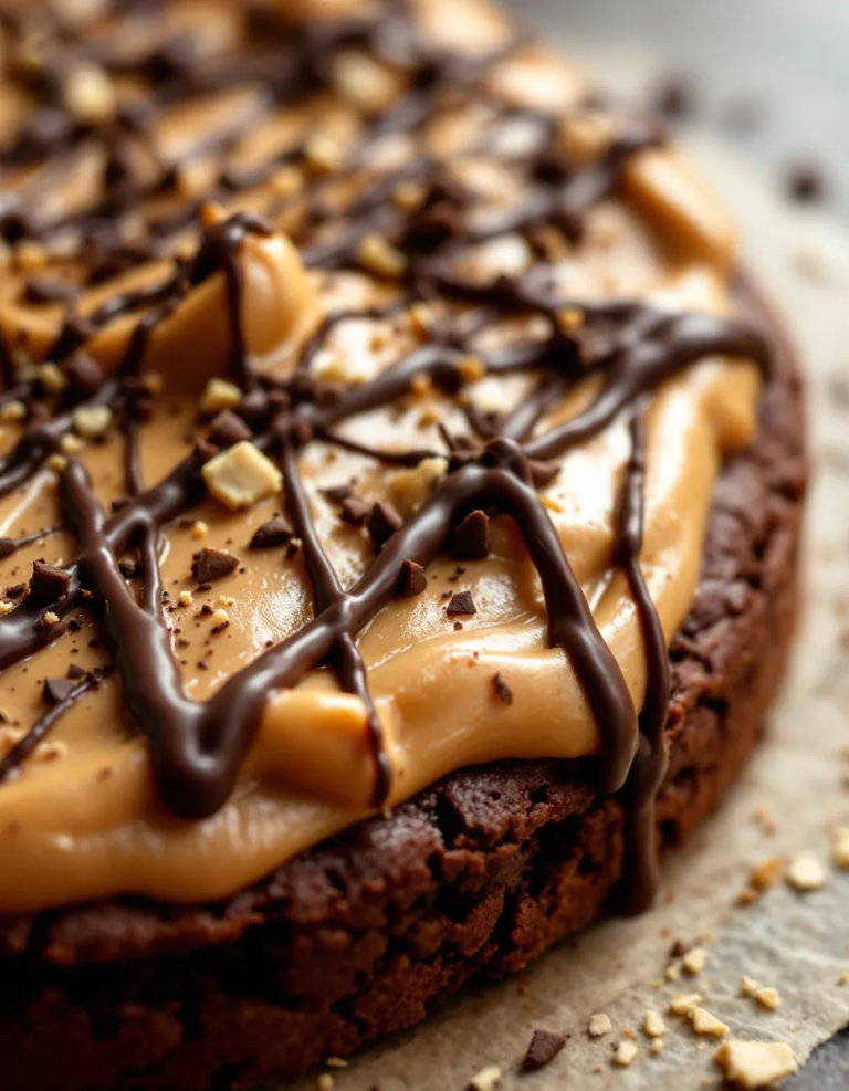 Ultimate Brownie Peanut Butter Pizza Recipe