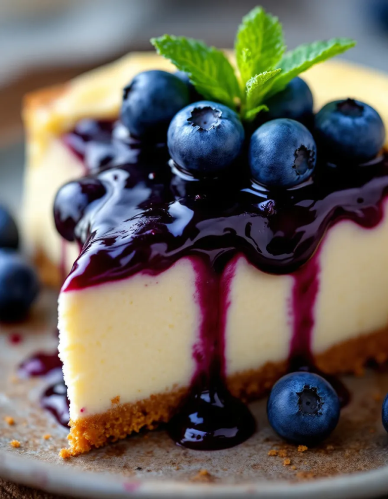 Best Fresh Blueberry Cheesecake Recipe