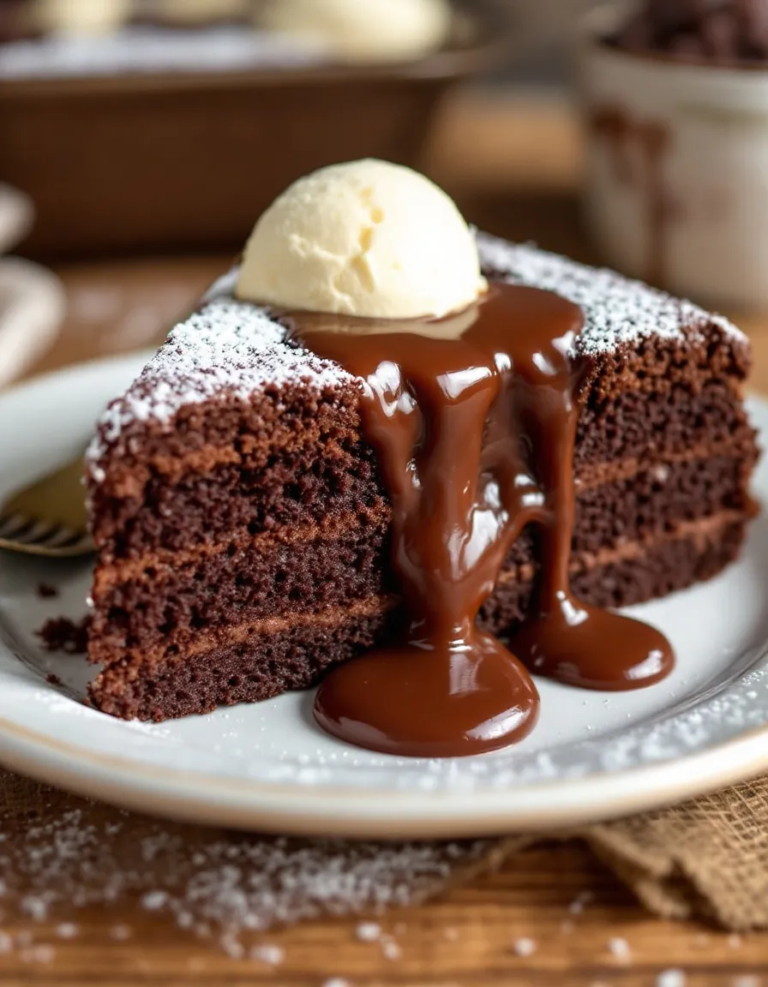 Best Hot Fudge Chocolate Pudding Cake Recipe