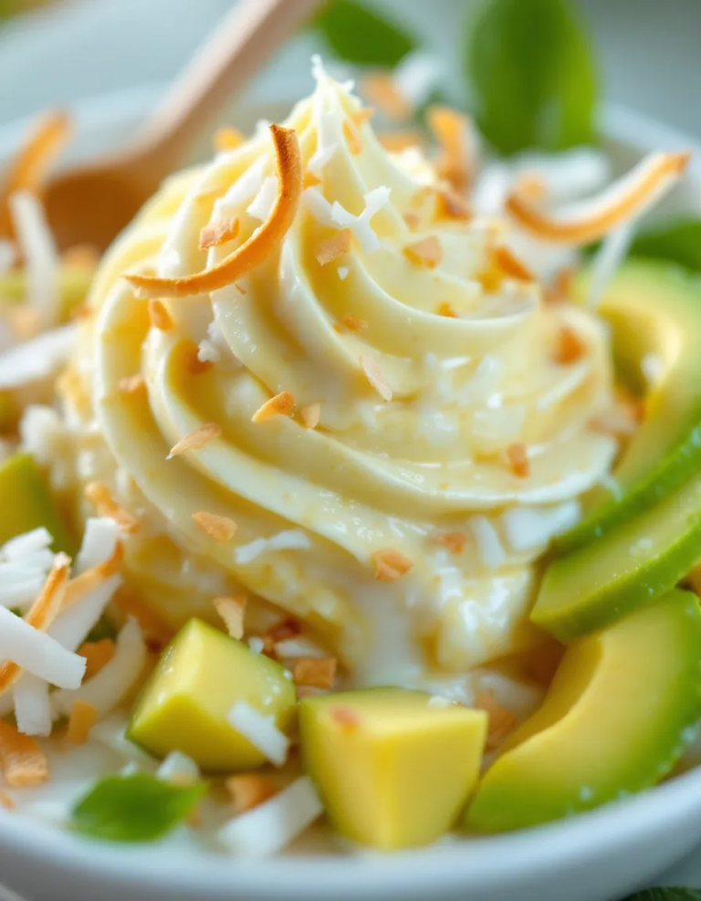Best Ice Cream Buko Salad with Avocado