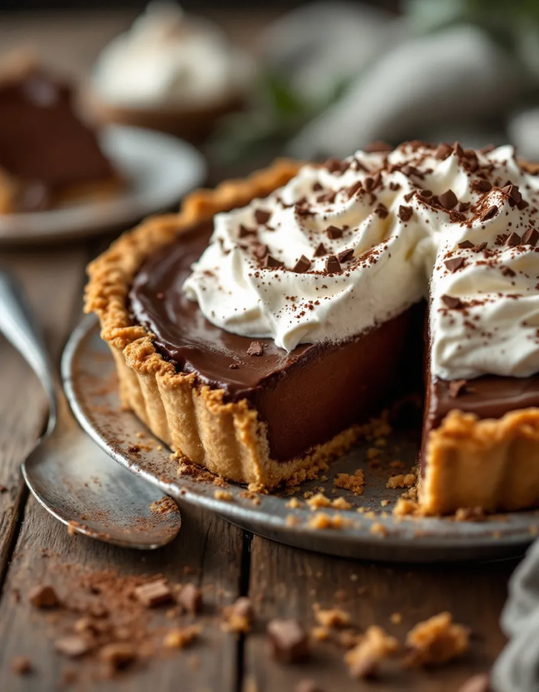 Classic Old-Fashioned Chocolate Pie Recipe