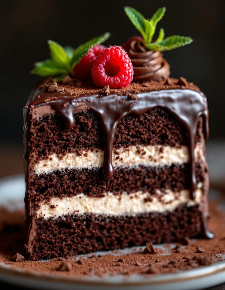 Ultimate Triple Chocolate Cake – Rich and Decadent Recipe