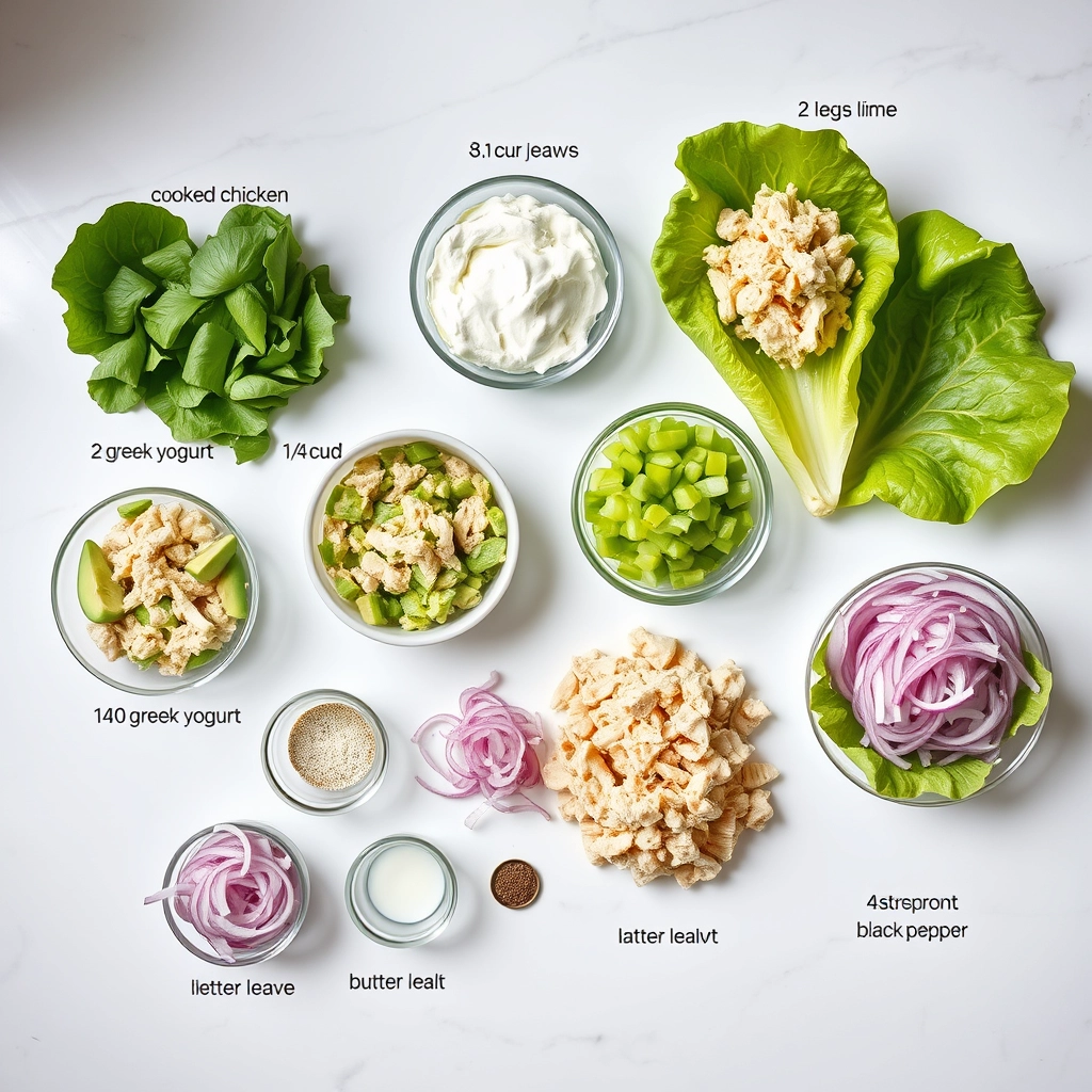 avocado-chicken-salad-lettuce-wraps