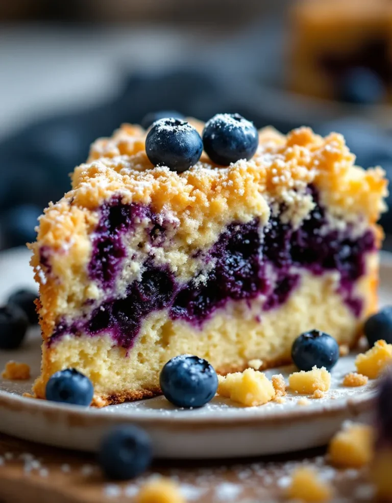 Best Blueberry Cream Cheese Crumb Cake Recipe