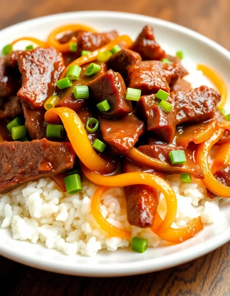 Best Chinese Beef and Onion Stir Fry Recipe