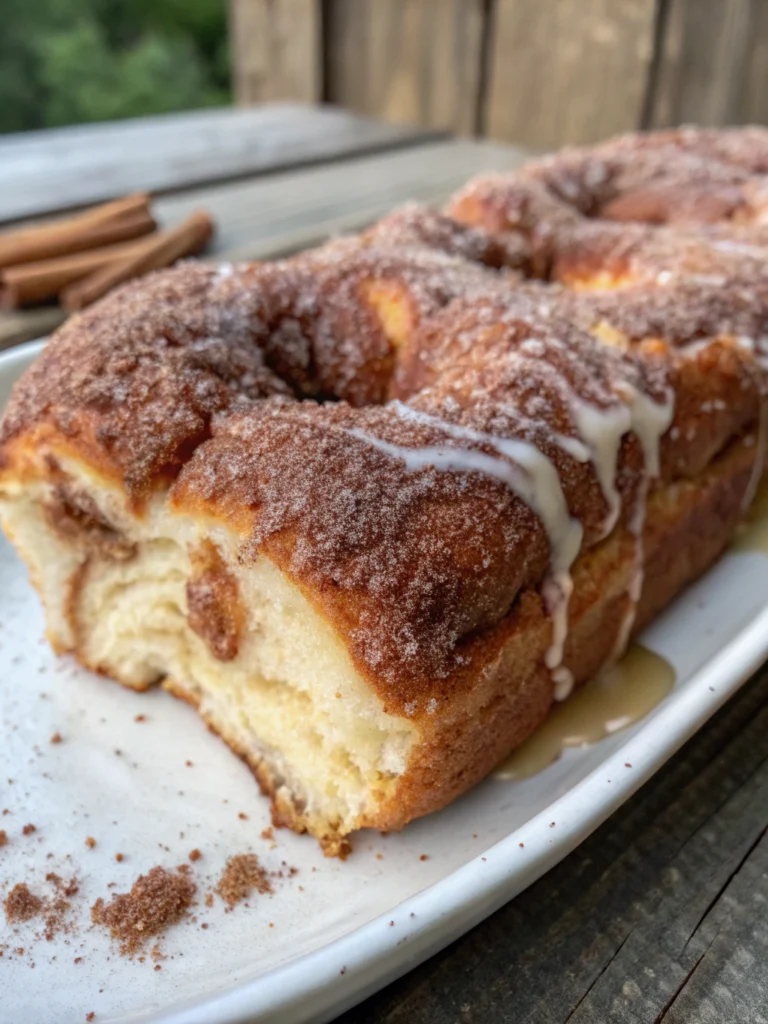 Easy Cinnamon Donut Bread – Homemade Recipe