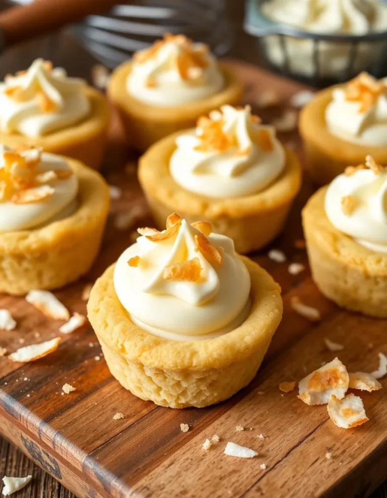 Best Coconut Cream Pie Cookie Cups Recipe