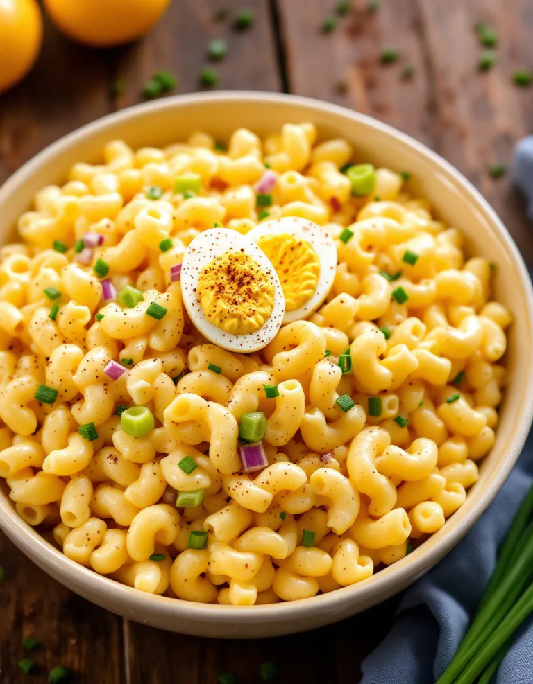 Best Deviled Egg Macaroni Salad – Creamy & Delicious